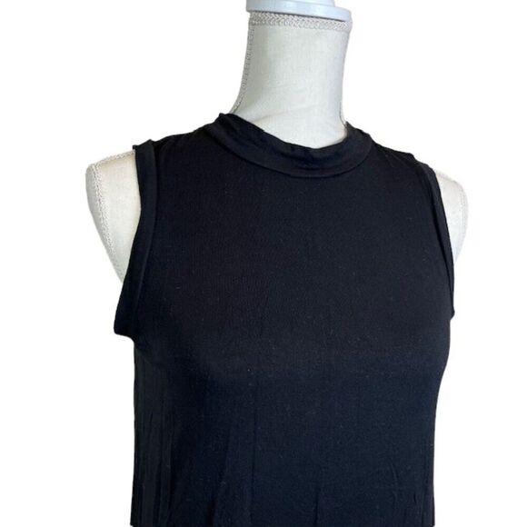 Daily Ritual Women's Black Muscle Tank Crew Neck Size XS - Picture 3 of 10